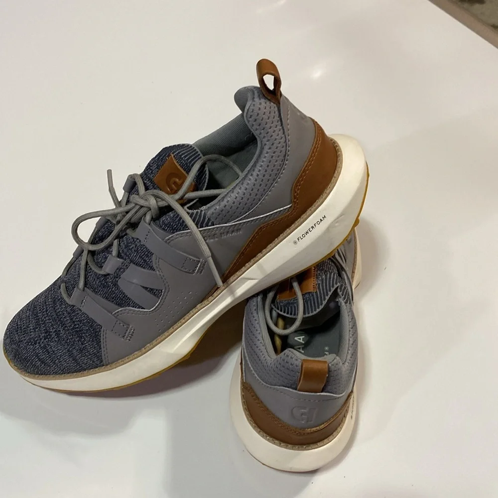 Cole Haan Men’s Grand Motion Stitch 2 Grey Titanium Shoes Sz 12M. NWOB - Picture 3 of 7